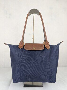Longchamp Le Pliage Nylon Shoulder Bag Blue – Used – AUTHENTIC – Ships Same Day